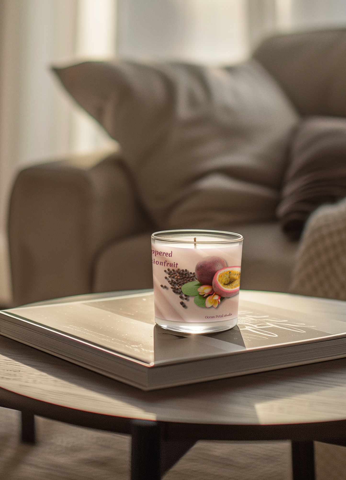 Ocean Petal Studio Signature Soy Candle Collection – 9oz Hand-Poured Comfort Candles for Self-Care & Gifting