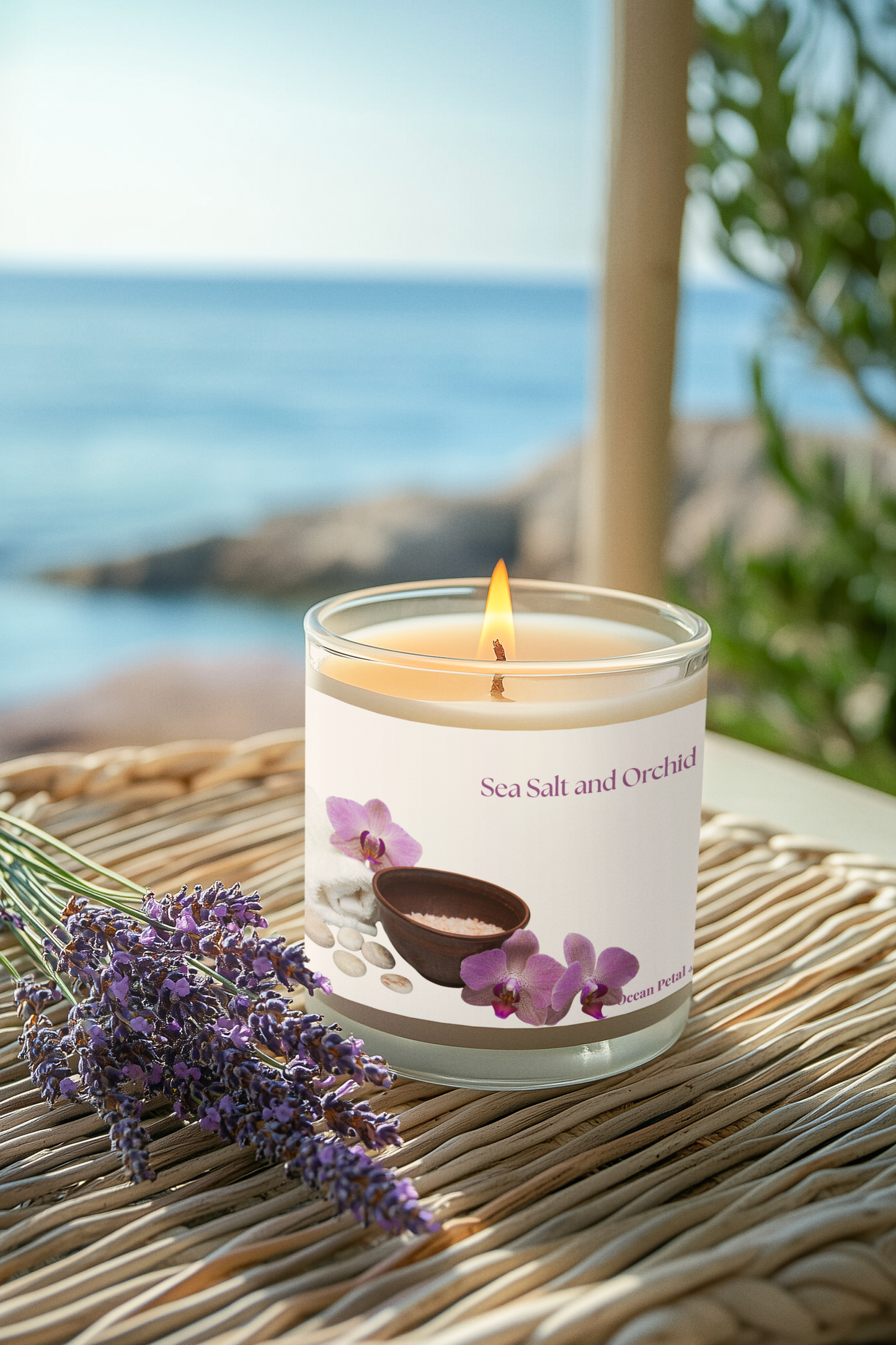 Ocean Petal Studio Signature Soy Candle Collection – 9oz Hand-Poured Comfort Candles for Self-Care & Gifting