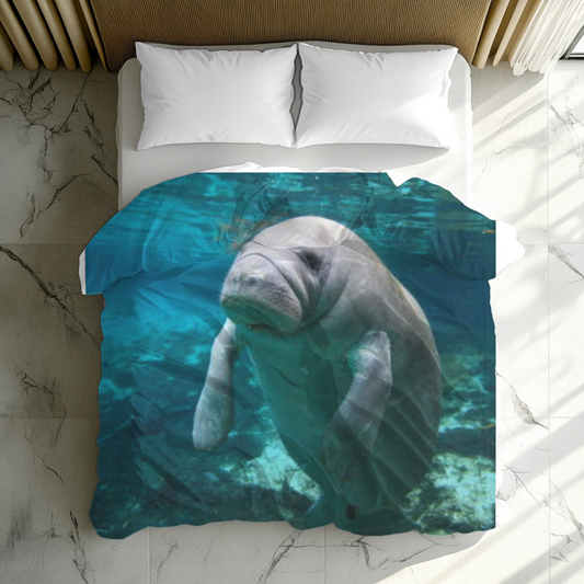Manatee Blanket –  Marine Life Comfort