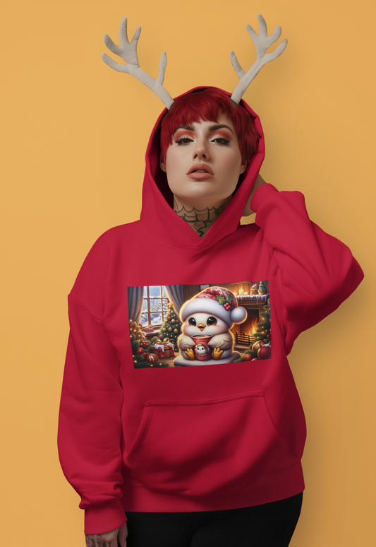 Snuggle Season Hoodie – Cozy Penguin Christmas Sweatshirt for Holiday Gatherings  Ocean Petal Studio