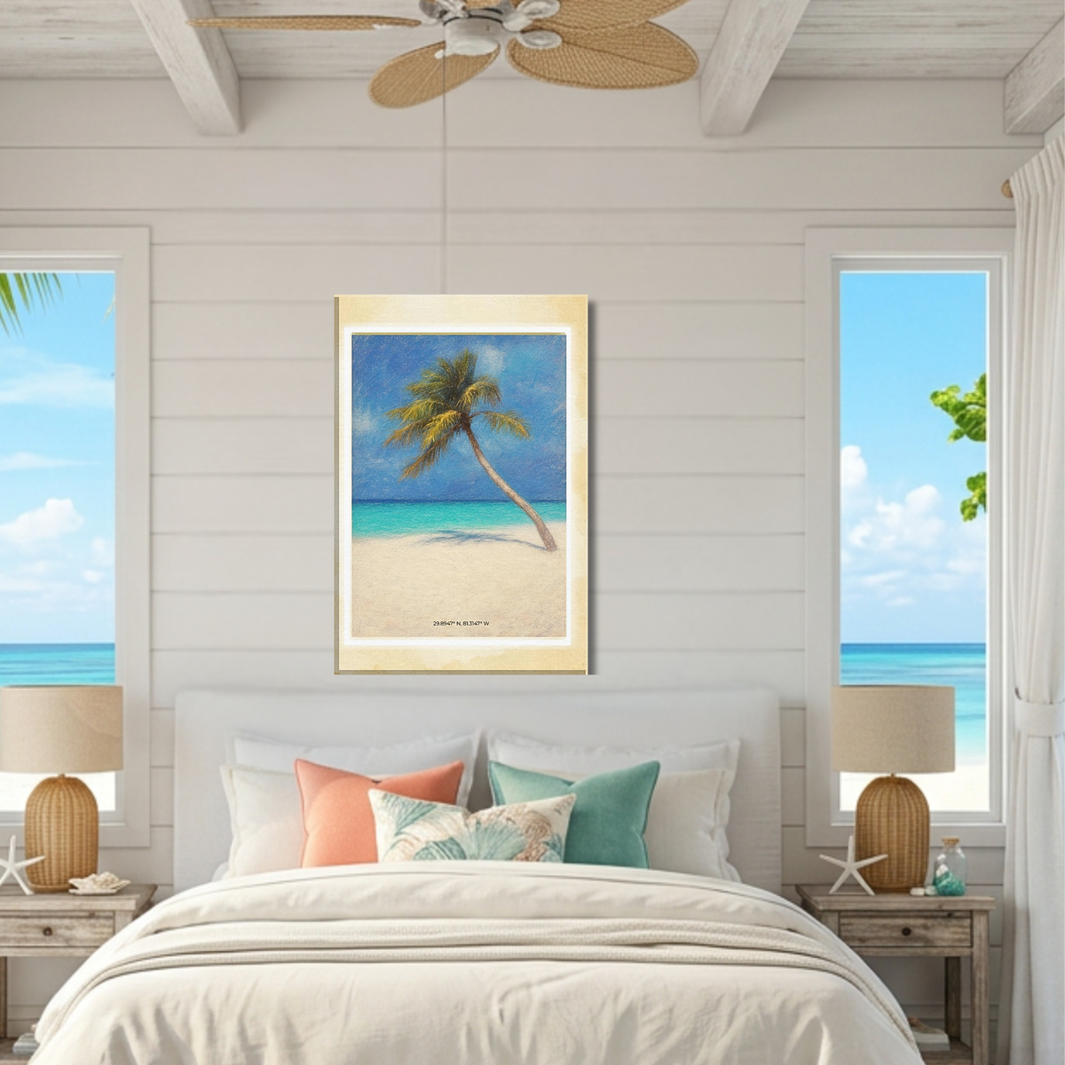 Windswept Paradise Palm Tree Art – Three Signature Styles