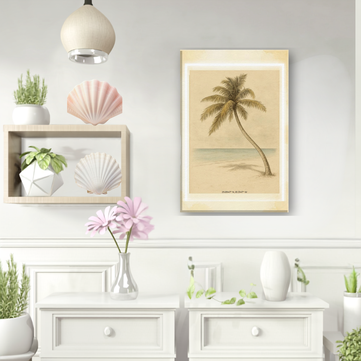 Windswept Paradise Palm Tree Art – Three Signature Styles