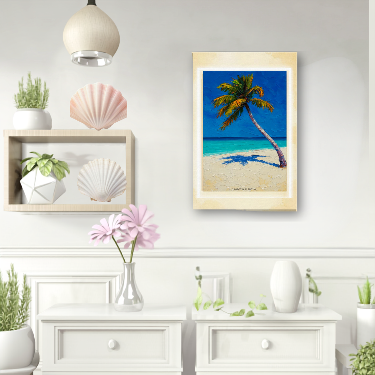 Windswept Paradise Palm Tree Art – Three Signature Styles