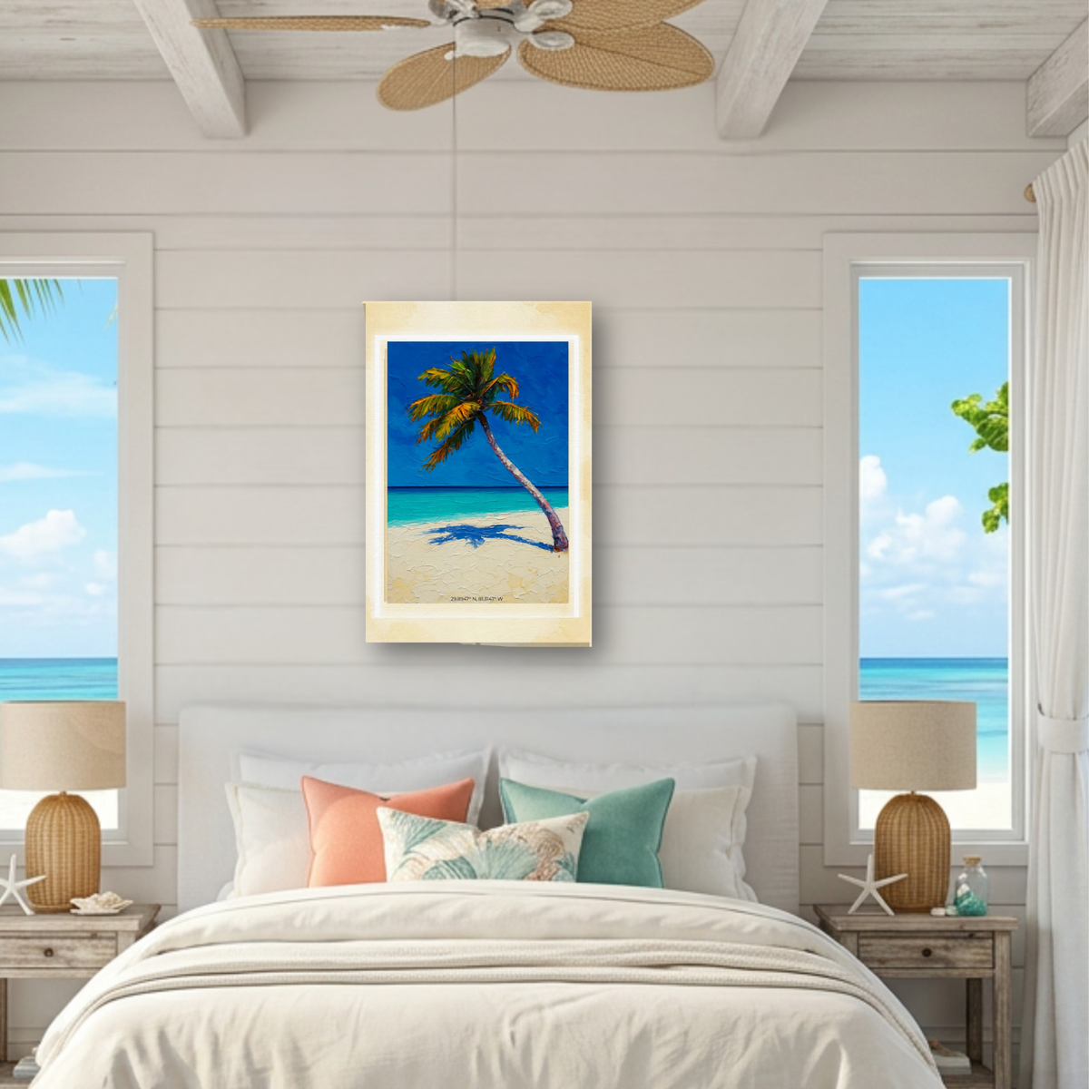 Windswept Paradise Palm Tree Art – Three Signature Styles