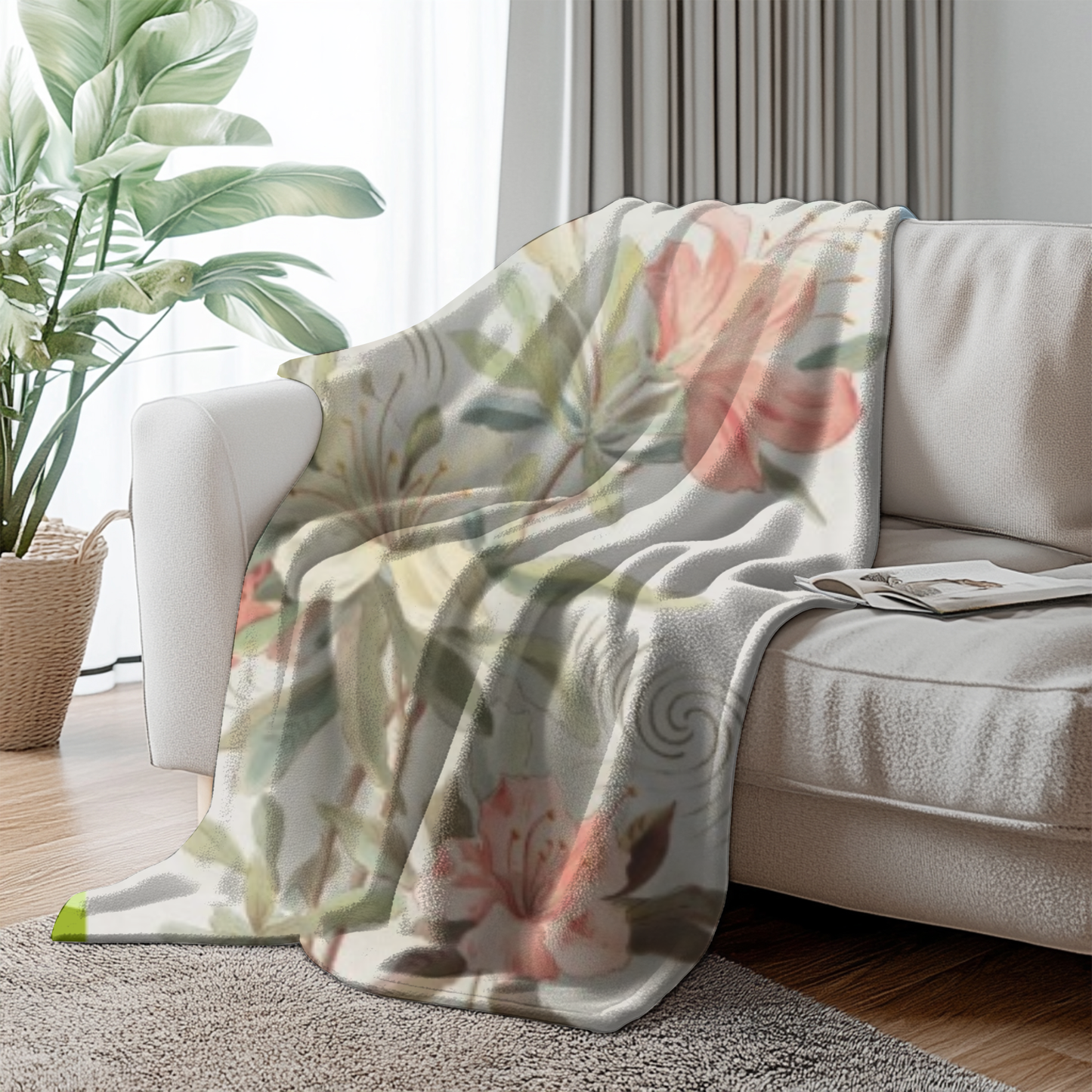 Cozy, Velveteen Plush Blanket.  Luxurious comfort for home