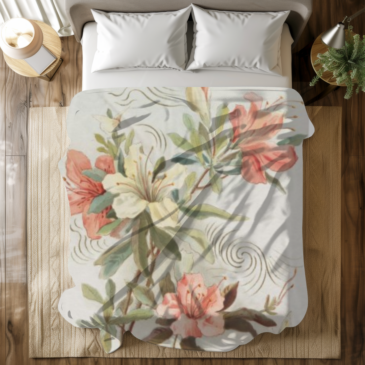 Cozy, Velveteen Plush Blanket.  Luxurious comfort for home