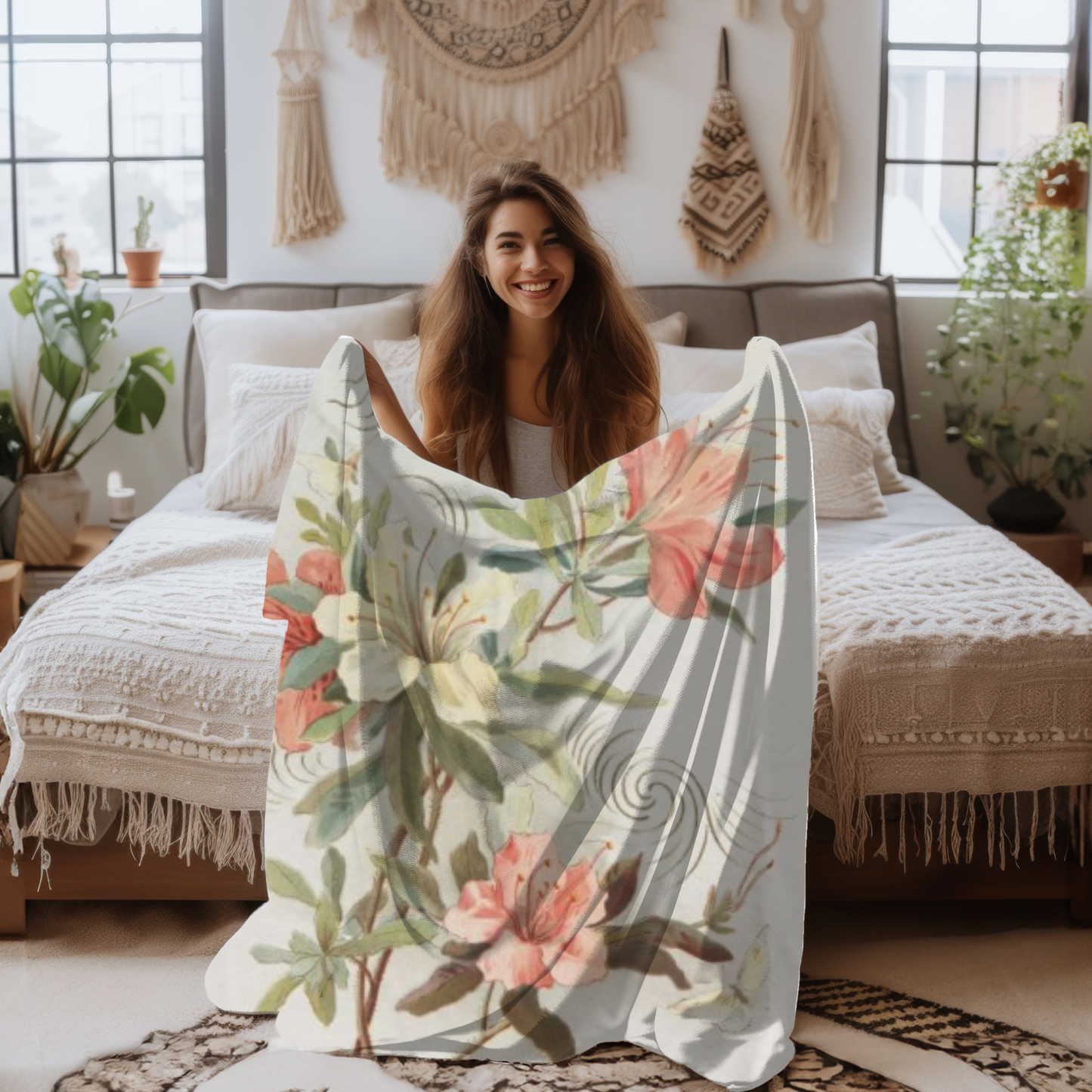 Cozy, Velveteen Plush Blanket.  Luxurious comfort for home